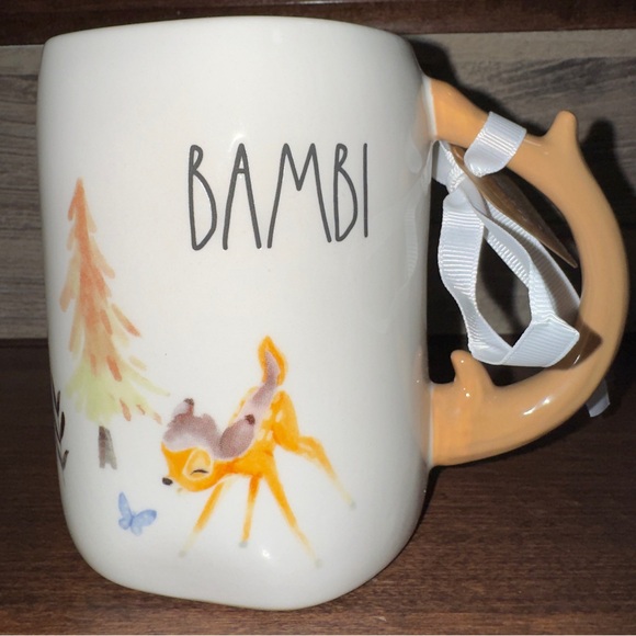Super Cute 🥰 BAMBI 🦌 Mug with Stick 🪾Handle by Rae Dunn - Picture 5 of 11